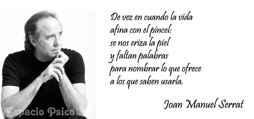 Las mejores frases de Joan Manuel Serrat