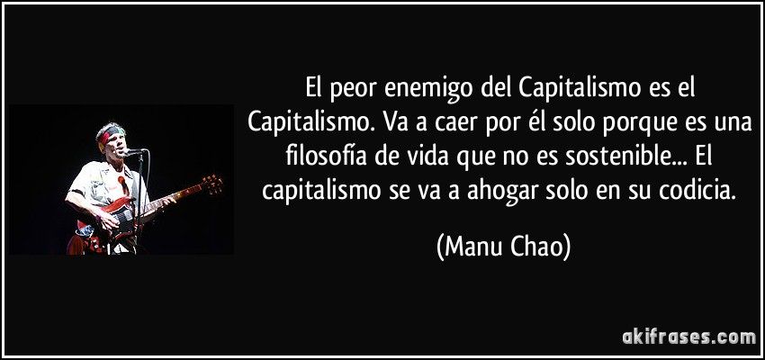 Las mejores frases de Manu Chao