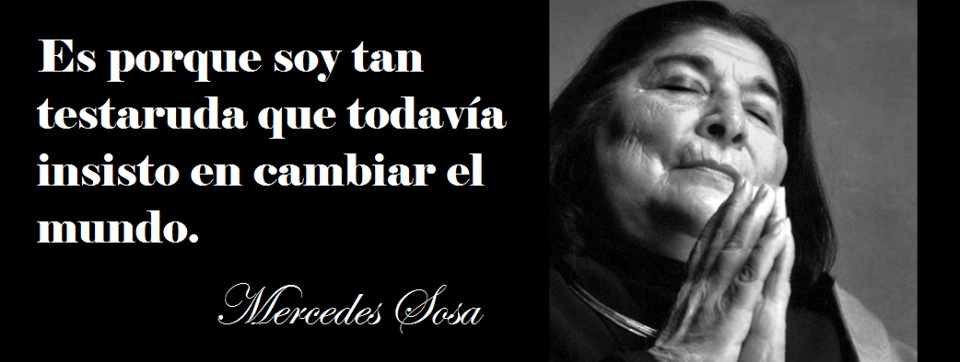 Las mejores frases de Mercedes Sosa